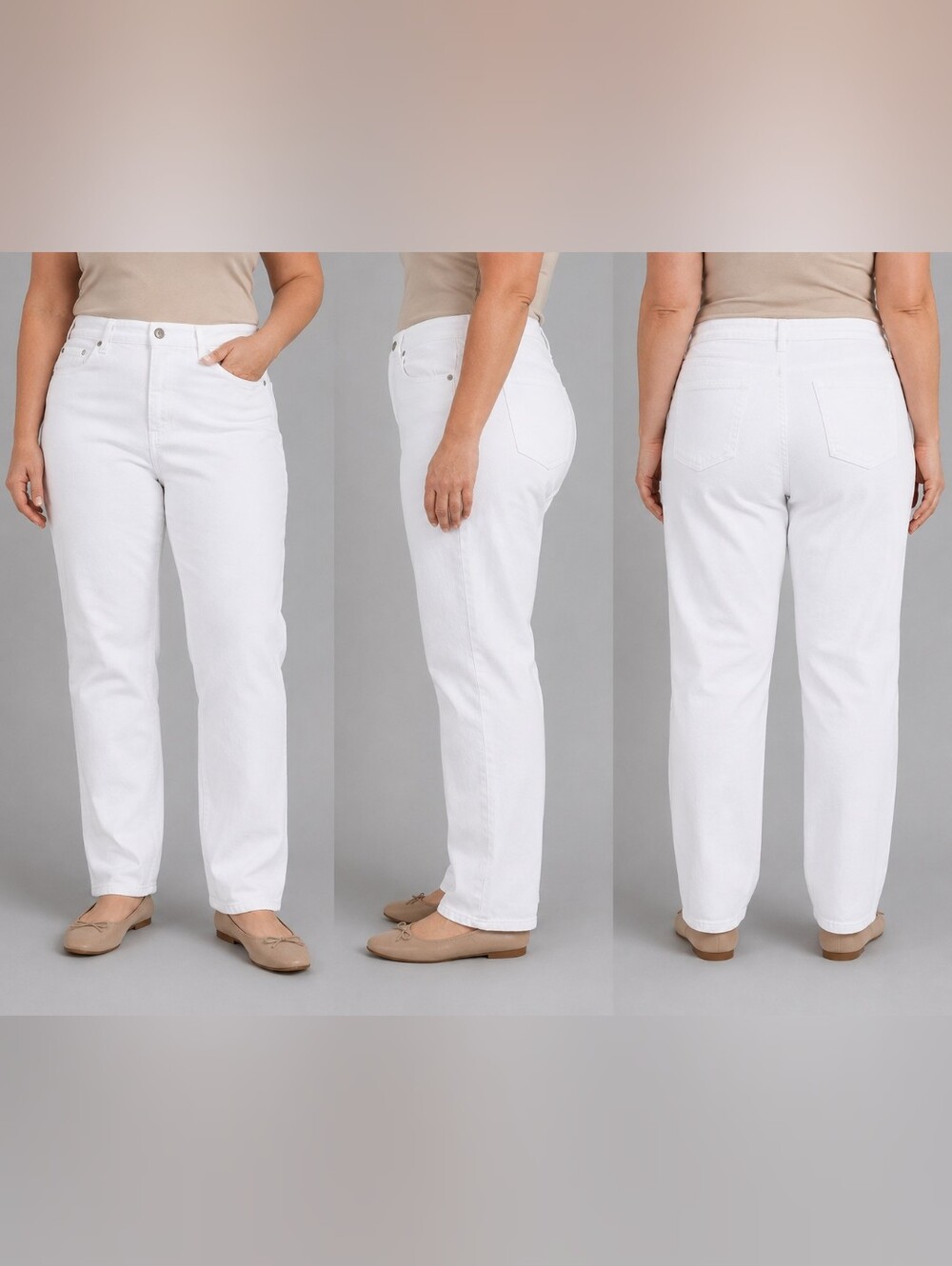 Faded Glory White Jeans